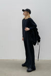 BORIS BIDJAN SABERI DRESS WDRESS ONE PIECE6 FTT00001 BLACK